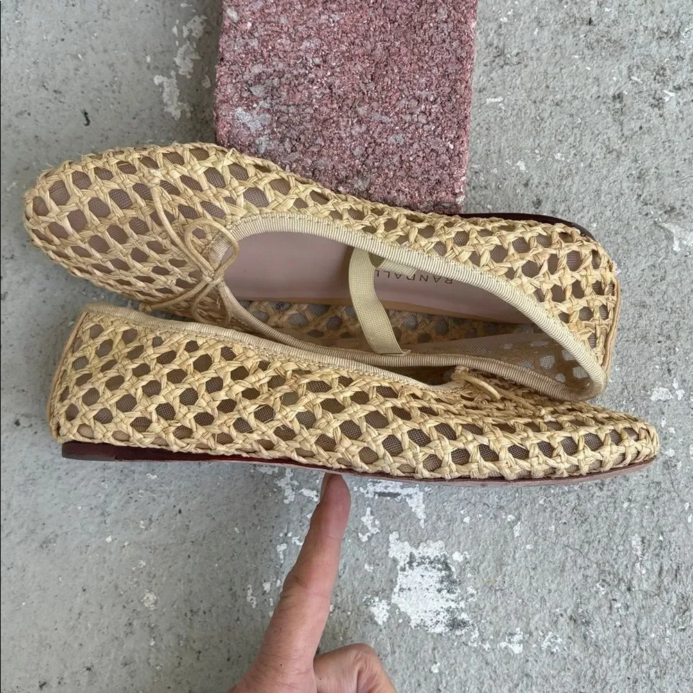 Loeffler Randall Leonie woven flats